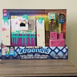 Minecraft Legends The Devourer Action Figures 2 Figures Slime Spore Ranger NWT